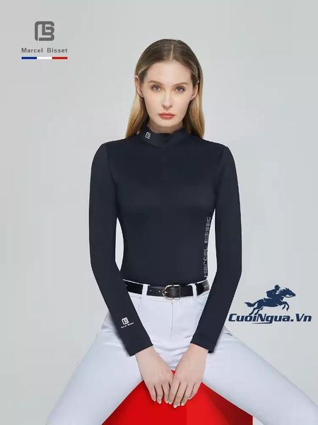 Ao thun cưỡi ngựa nữ dài tay