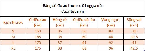 Áo thun cưỡi ngựa nữ