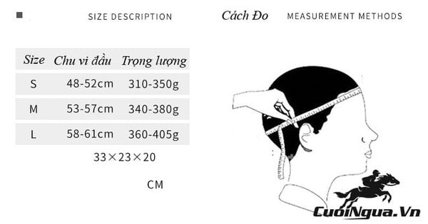 Mũ Nón Bảo Hiểm Cưỡi Ngựa Cavasion Bằng Nhựa
