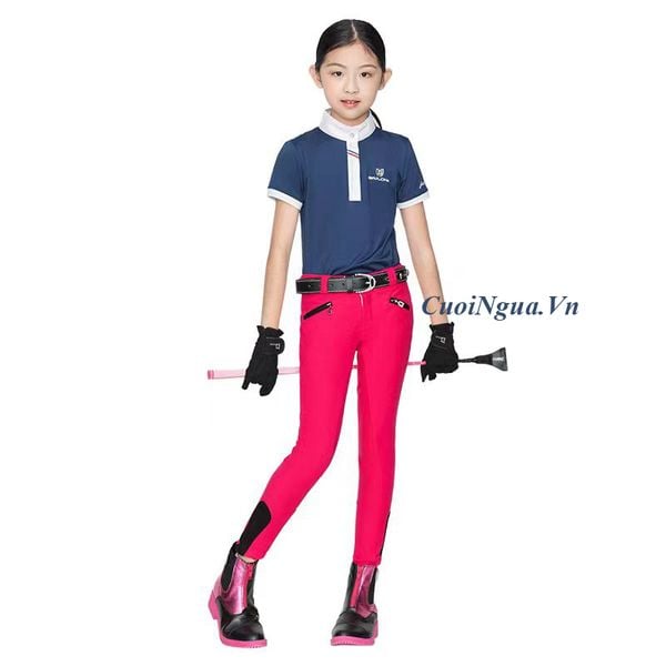 Quần Cưỡi Ngựa Cho Bé Gái - QTE01- Màu Hồng