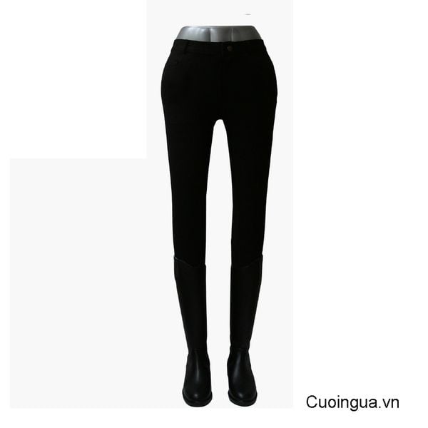Quần Cưỡi Ngựa Nam Nữ Màu Đen - Q02