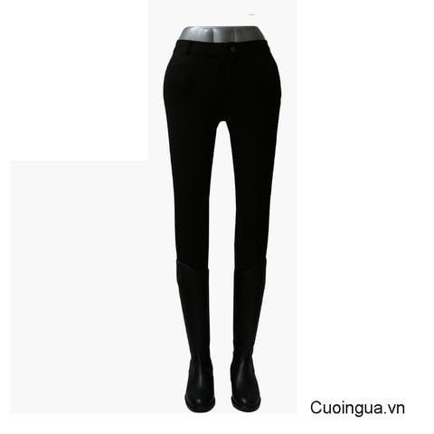 Quần Cưỡi Ngựa Nam Nữ Màu Đen - Q02