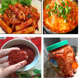 500G Ớt Bột Vảy Làm Kim Chi Hàn Quốc CHACKHAN - Thương Hiệu Hàn Quốc NONG WOO