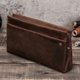  CLUTCH Cầm Tay Da Bò Sáp Nhập Khẩu VINTAGE CLH221 