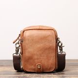  Túi da bò sáp đeo chéo và thắt lưng TUDA SBM143 