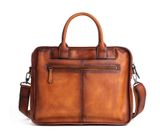  Cặp Da Bò Công Sở Da VEG Patina Ý Cao Cấp Xách Tay Đựng Laptop Bussiness Men TUDA SBM253 