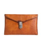  Ví Cầm Tay CLUTCH Nam Da Bò VEG Patina Ý Nhập Khẩu CLH283 