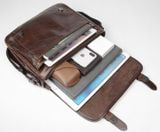  Túi Đeo Chéo Da Bò Thật Đựng iPad RETRO TUDA SBM289 
