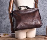  Túi Xách Da Bò VEG Patina Italy Cao Cấp Đa Chức Năng TUDA SBM397 