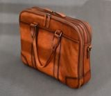  Cặp Da Bò VEG Italy Cao Cấp Xách Tay Đựng Laptop & Hồ Sơ Bussiness Men SBM244 