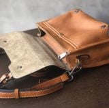  Túi Da Thật Handmade VEG Patina Đựng iPad RETRO TUDA SBM406 
