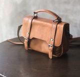  Túi Da Thật Handmade VEG Patina Đựng iPad RETRO TUDA SBM406 