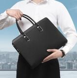  Cặp Da TAIGA Cao Cấp Khóa Số Đựng Laptop & Hồ Sơ TUDA SBM407 