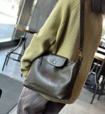  Túi Đeo Chéo Nữ Da Thật VEG Patina Phong Cách Cổ Điển & Sang Trọng TUDA SBM410 