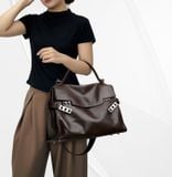  Túi Xách Nữ Công Sở Da Thật CCAMO RETRO Phong Cách Sang Trọng TUDA SBM414 