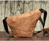  Túi da bò thật đeo chéo trước ngực VINTAGE TUDA SBM159 