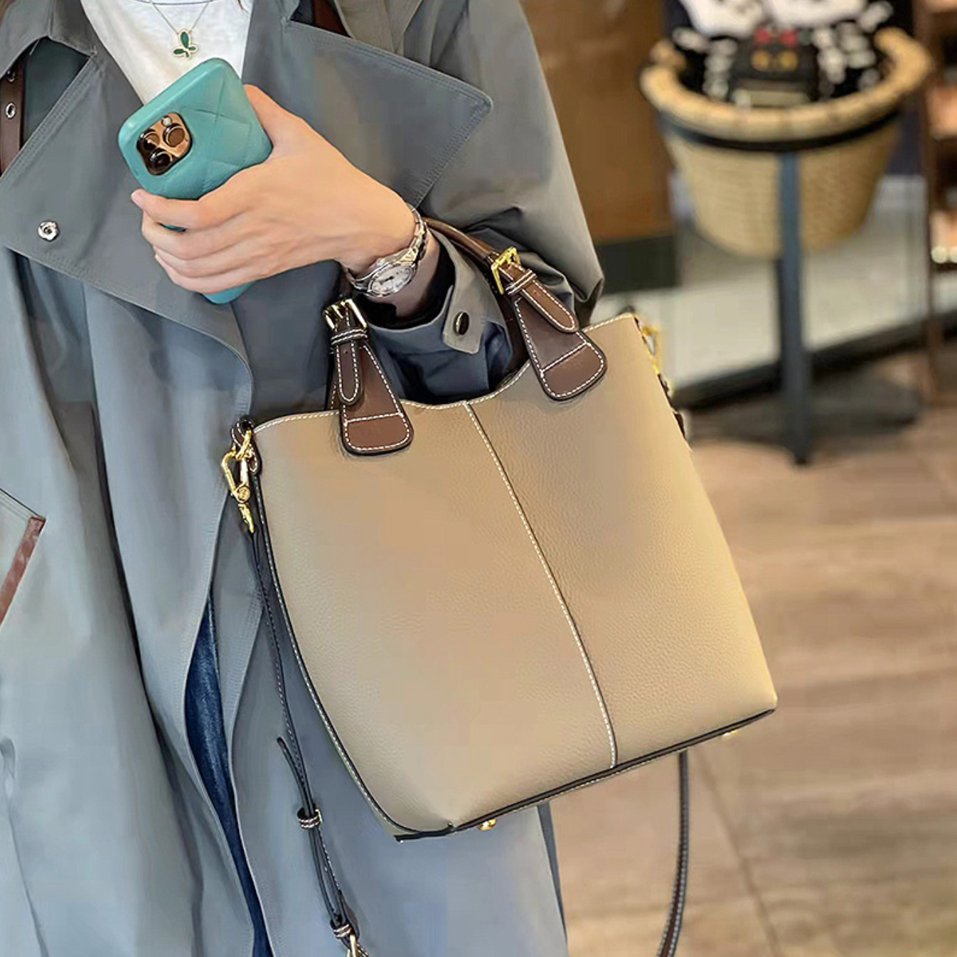 Túi Xách Nữ Da TOGO Đeo Chéo & Xách Tay SBM364 – TUDA.vn