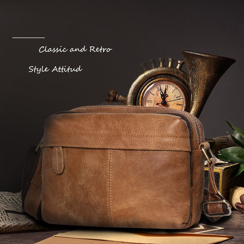  Túi Da Bò Thật Đeo Chéo - Classic Edition TUDA SBM182 