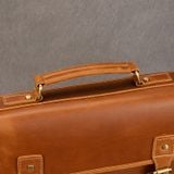  Cặp Da Công Sở Da Bò Sáp Cao Cấp Đựng Laptop VINTAGE TUDA SBM399 