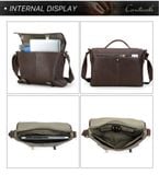  Cặp Da Công Sở & Doanh Nhân Da Thật Đựng Laptop VINTAGE TUDA SBM398 