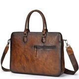  Túi da bò thật RETRO chứa laptop cho dân kinh doanh, công sở TUDA SBM152 