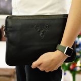  Ví Cầm Tay CLUTCH Nam Da Bò VEG Patina Ý Nhập Khẩu CLH165 