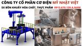  GIẢI PHÁP MÁY KHUẤY TRỘN & CHẾ BIẾN – CÔNG NGHỆ HIỆU QUẢ CHO SẢN XUẤT 
