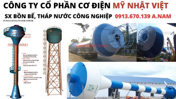  Tháp Nước Công Nghiệp – Giải Pháp Chứa Nước An Toàn & Hiệu Quả 