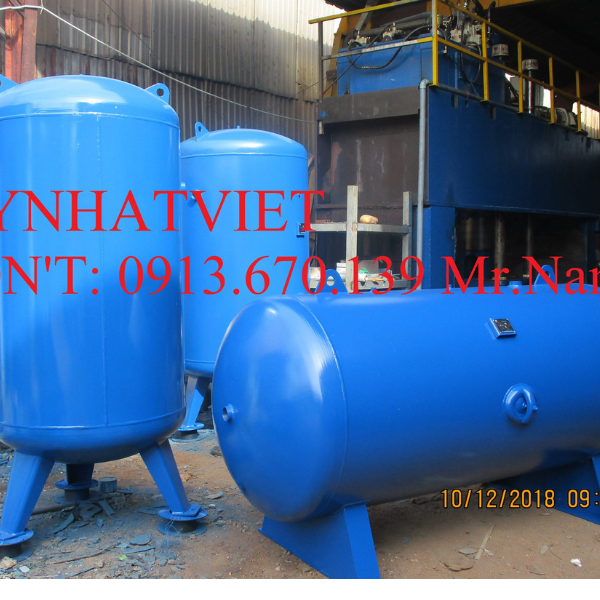  BÌNH NÉN KHÍ LOẠI TRUNG CHO MÁY TRỤC VÍT – DUNG TÍCH 1.000L ĐẾN 2.500L 