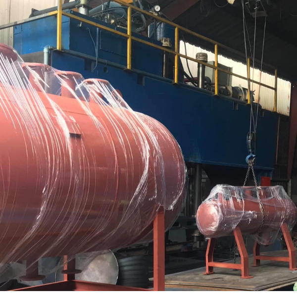  BÌNH NÉN KHÍ LOẠI NẰM NHỎ CHO MÁY PISTON 