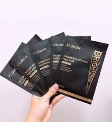 Mặt Nạ Làm Trắng Da Thần Tốc Eaoron Instant Whitening Face Mask Úc 25ml - Hộp Đen 5 Miếng