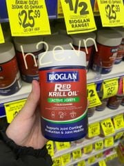 Dầu Nhuyễn Thể Bioglan Red Krill Oil 1000mg Lọ 60 Viên