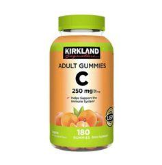 Kirkland Adult Gummies C 250mg - Kẹo Dẻo Bổ Sung Vitamin C 180 Viên