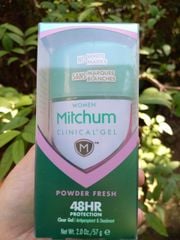 Lăn Khử Mùi Dạng Gel Mitchum Clinical Gel Số 1 Của Úc 57g