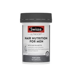 Viên uống hỗ trợ mọc tóc cho Nam Swisse Hair Nutrition For Men 60 viên