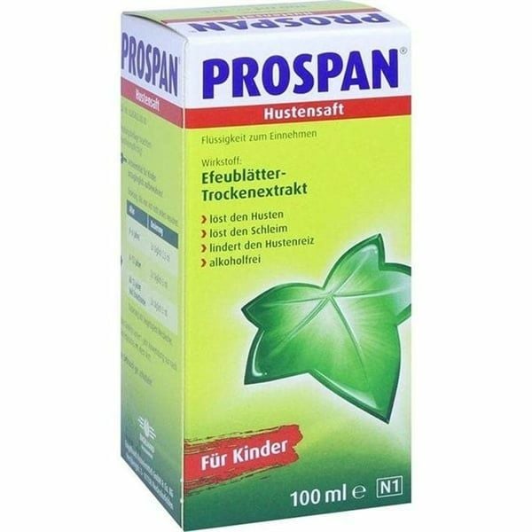 Siro ho Prospan Đức cho bé từ 1 tháng tuổi - lọ 100ml