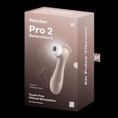 Satisfyer Pro 2 Generation 2 - Máy Mát Xa Kích Thích Âm Vật Với Công Nghệ Thổi Khí Đỉnh Cao MÀU KEM