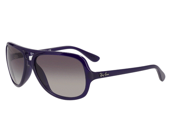 Ray-Ban Pilot RB4162 Sunglasses - Dark Blue/Grey Gradient