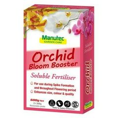 Manutec Garden Care Phân Bón Cao Cấp Cho Hoa Lan và Hoa Nhật Quỳnh Orchid Bloom Booster (Hộp 2 Gói x 300g)