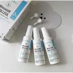 Set 3 Chai Xịt Mọc Tóc Bailleul Laboratoires Opodex Minoxidil 2% Của Pháp (60ml x 3)