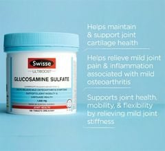 Viên uống bổ xương khớp Swisse Glucosamine Sulfate 1500mg - lọ 180 viên