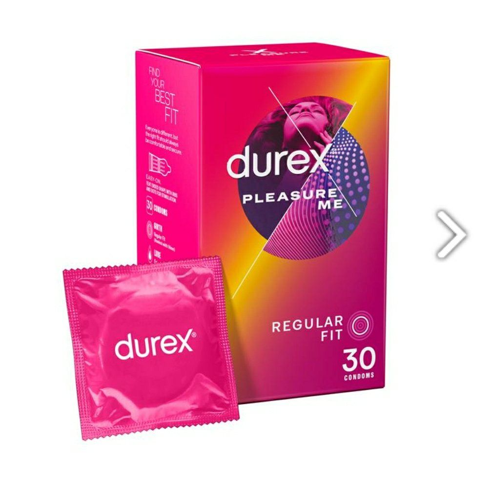 Bao Cao Su Có Gai Durex Pleasure Me Hộp 30 Cái