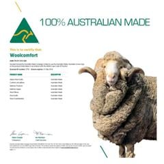 Cặp gối lông cừu Úc 100% nguyên chất (750k x 2)