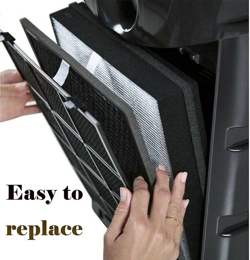 Cặp 2 màng lọc HEPA & Carbon dùng cho máy lọc không khí Philips seri 1000 seri 2000 filter replacement