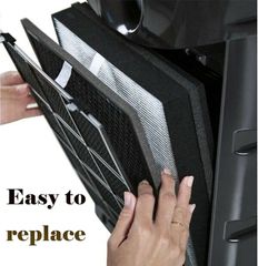 Cặp 2 màng lọc HEPA & Carbon dùng cho máy lọc không khí Philips seri 1000 seri 2000 filter replacement