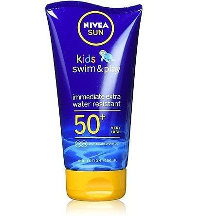 Kem Chống Nắng Cho Trẻ Em Nivea Sun Kids Swim & Play SPF 50+ Very High 150ml