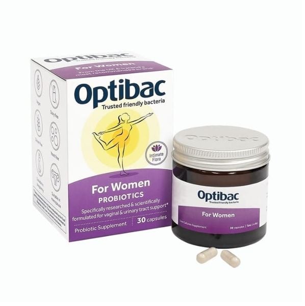 Men vi sinh cho nữ giới Optibac Probiotics For Women của Anh