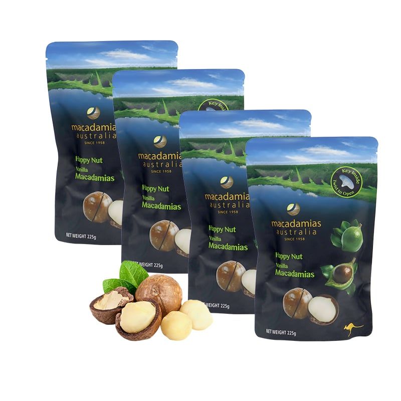 Hạt maca vani Úc Macadamia 225g