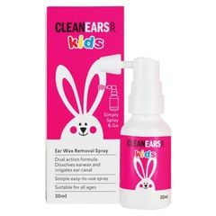 Clean Ears Kids - Xịt Tan Ráy Tai 30ml