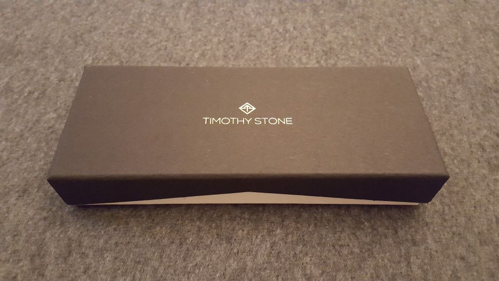 Đồng hồ nam hiệu Timothy Stone dây da đen-TS
